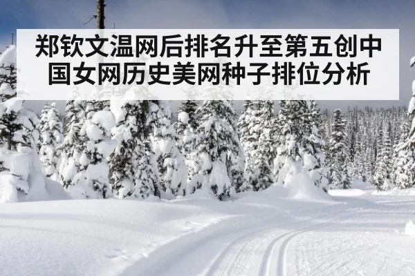郑钦文温网后排名升至第五创中国女网历史美网种子排位分析